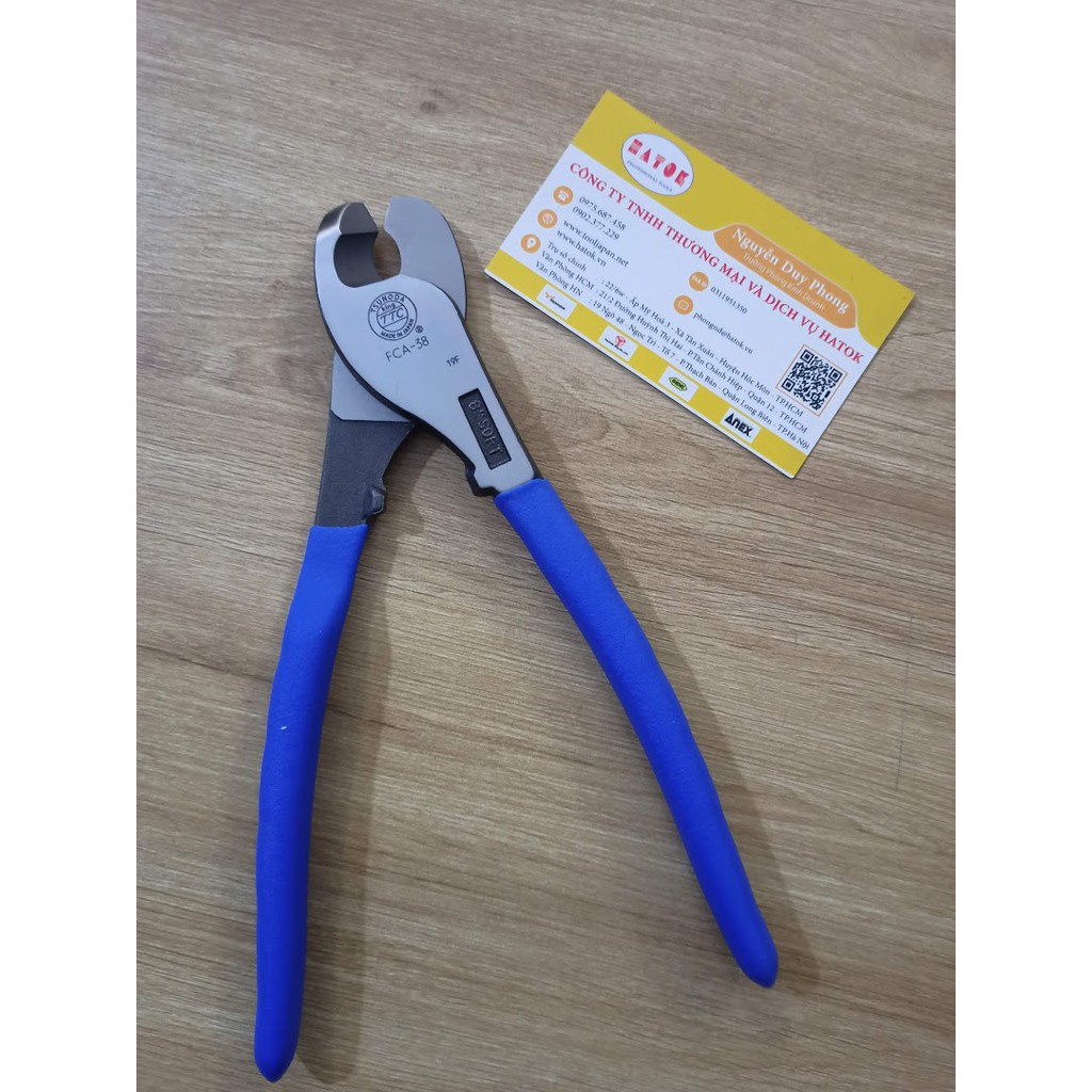 Kìm cắt cáp 200mm Tsunoda King TTC Japan FCA-38