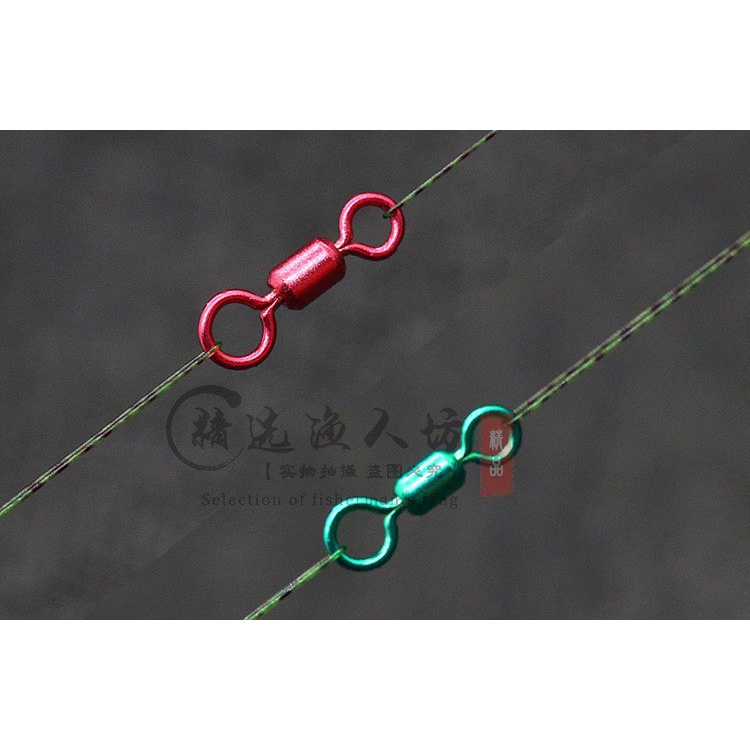( Phụ kiện câu đài) Khóa số 8 câu Đài Cao Cấp Set 100c - Fang Fishing