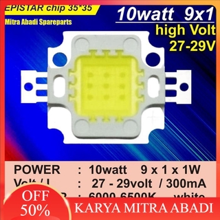 Đèn LED 10W 10W 9X1 Ánh Sáng Trắng Chất Lượng Cao