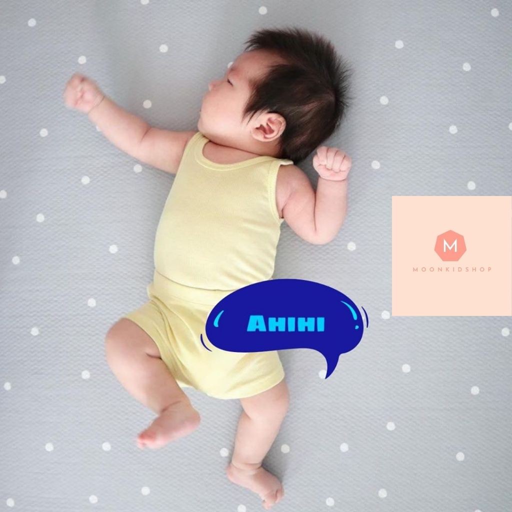 Quần Áo Trẻ Em đẹp mê ly Bộ Ba Lỗ thun lạnh Cotton 100% cho bé trai và bé gái 7-22kg sờ là sướng