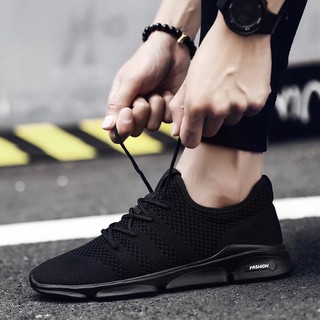 Giày sneaker nam đế Fashion CỰC ÊM và nhẹ HAPU ( đen đế trắng )