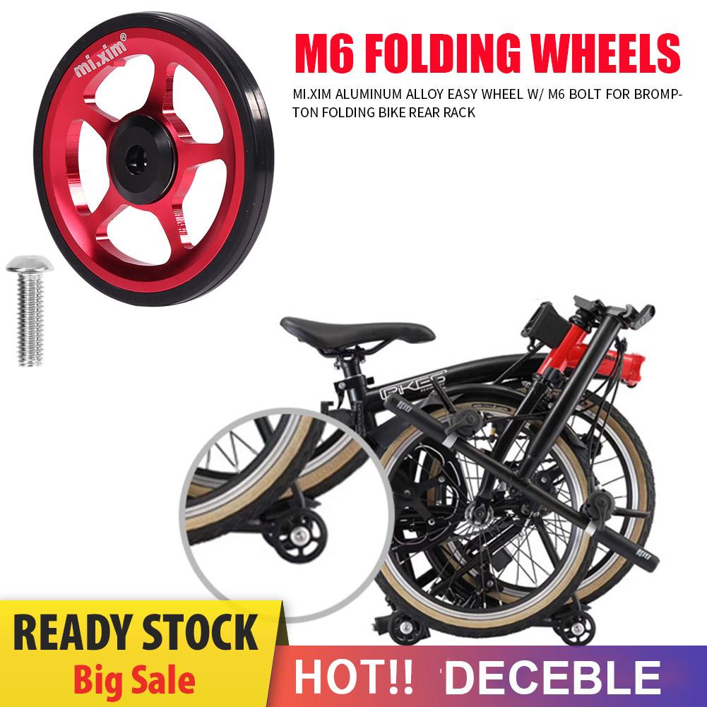 Bánh Xe Bằng Hợp Kim Nhôm M6 Cho Xe Đạp Gấp Brompton