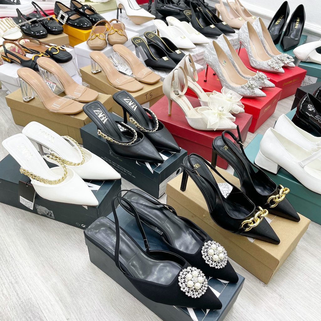 Sandal Jimmychoo rọ mẫu mới cực xinh hàng chuẩn fullbox túi giấy LT