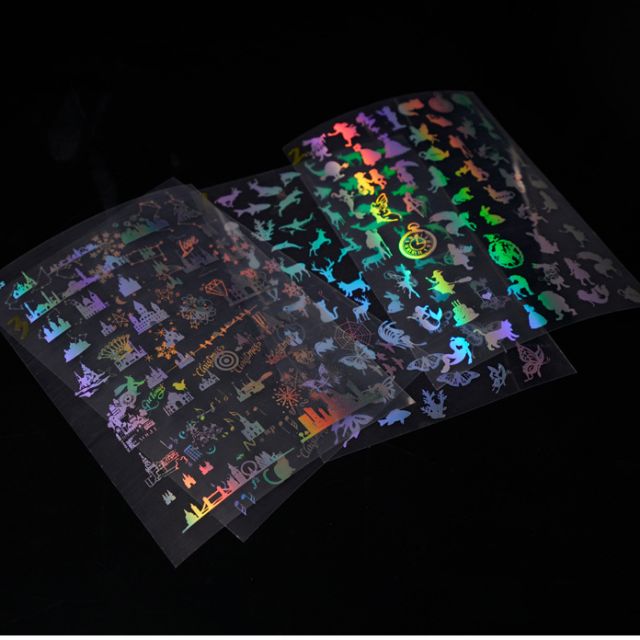 Tấm Dán Laser Ma thuật - Trang trí Resin