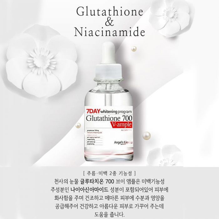 Serum 7 Day Whitening Program Glutathione 700 V-Ample - Chính Hãng Hàn Quốc