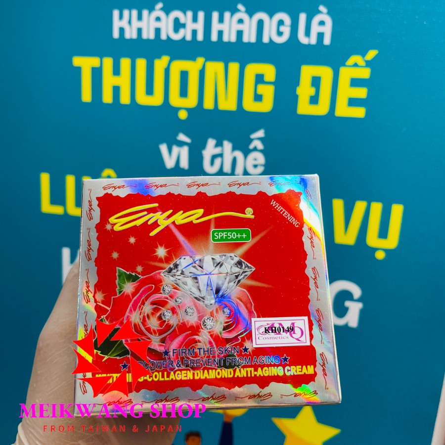 KEM ENYA KIM CƯƠNG 9 TR0NG 1 25G - GIẢM THÂM NÁM - XOÁ MỤN - TÁI TẠO DA CAO CẤP