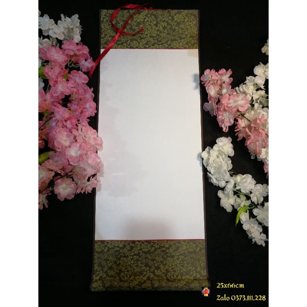 Giấy biểu lụa viết thư pháp