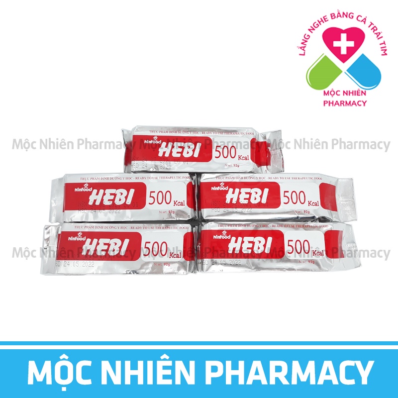 Combo 5 Bánh Dinh Dưỡng Hebi, Bánh Dinh Dưỡng Cho Bé, Bổ Sung Năng Lượng Cao, Phục Hồi Nhanh Sức Khỏe