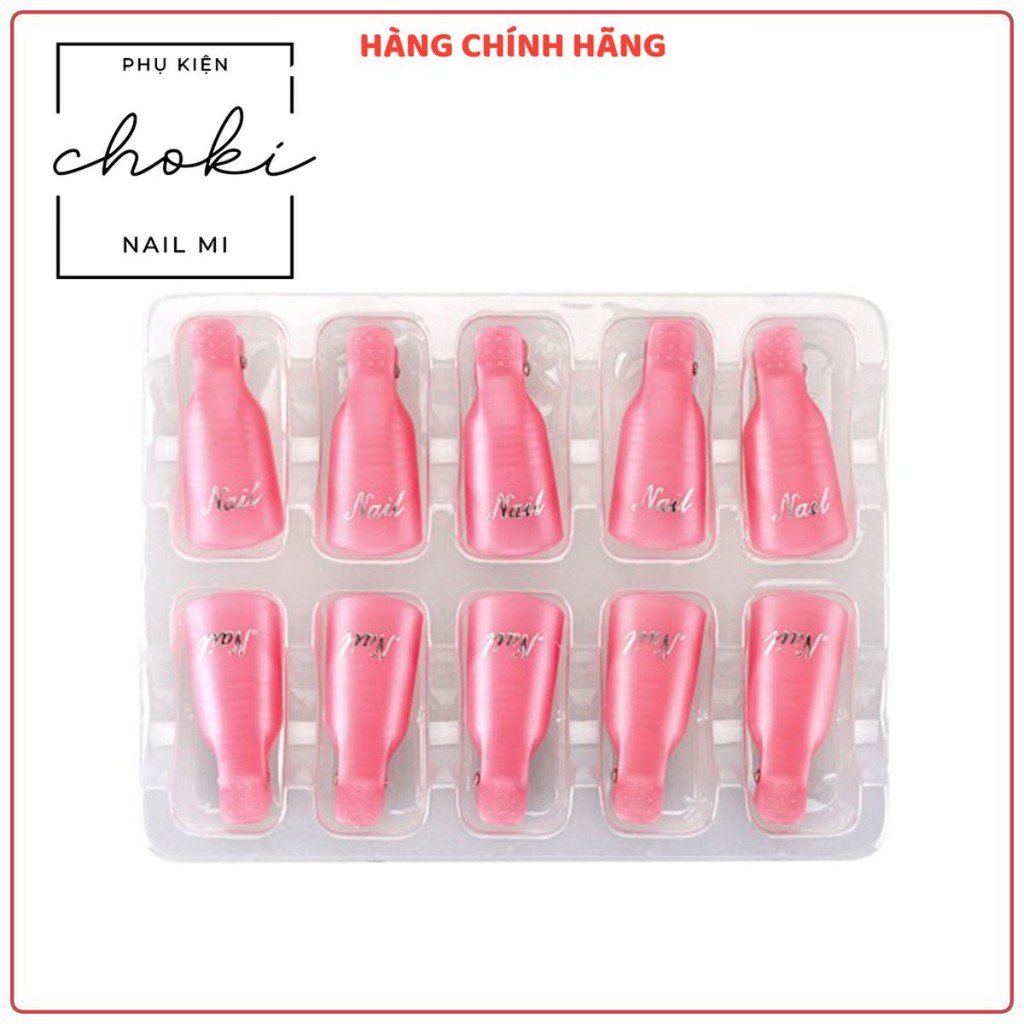 Kẹp ủ phá gel tay hỗ trợ tháo móng CHOKI NAI MI chuyên dùng cho thợ nail chuyên nghiệp - KUT1