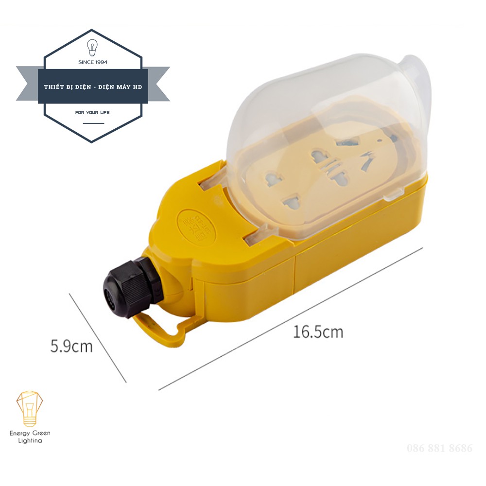 Ổ Cắm Điện Không Dây SDT-633 , SDT-634 , SDT-635 Chống Nước - An Toàn Tiện Lợi - Energy Green Lighting - Bảo Hành 1 Năm