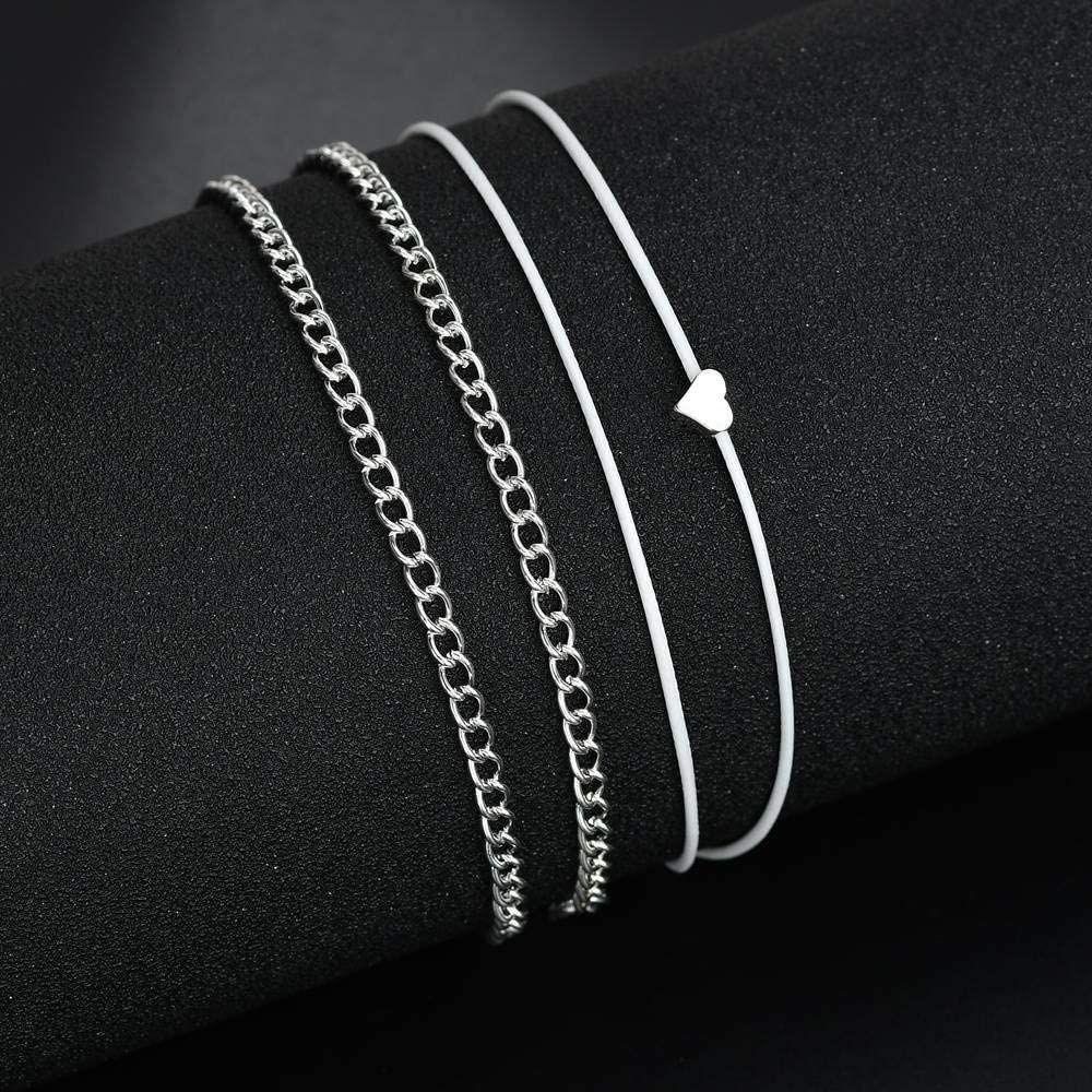 PINEVN Lắc Chân Đính Hạt Thời Trang Mùa Hè Cho Nữ