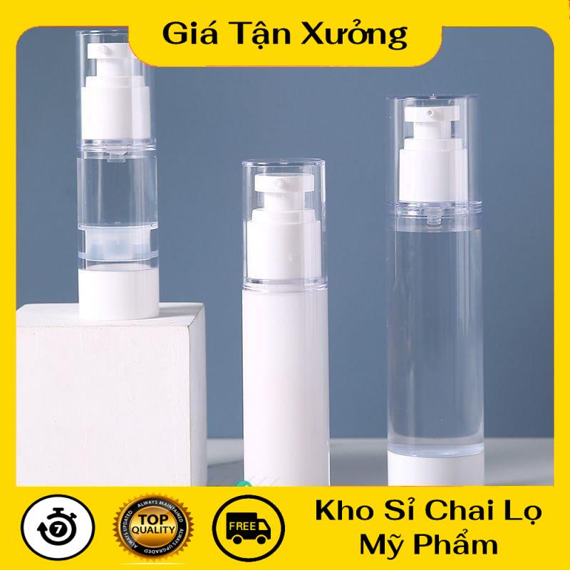 Chai Chiết Mĩ Phẩm ❤ TRÙM SỈ ❤ Chai nhựa hút chân không 15ml,30ml,50ml,100ml chiết mỹ phẩm , phụ kiện du lịch