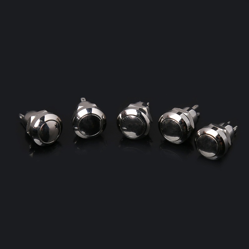 Set 5 Công Tắc Nhấn Mini 8mm 1NO 2 Pin 3A 250V AC