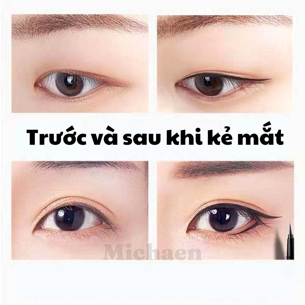 Eyeliner không lem nét nhỏ Bút kẻ mắt nước Lameila nội địa Trung