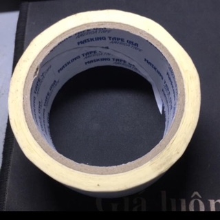 Băng dính giấy bản 5cm hàng dày /18m cuộn