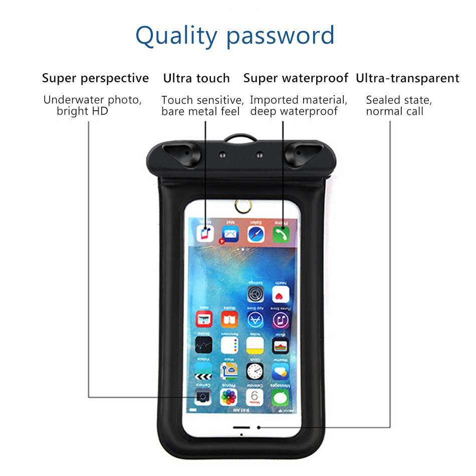 ACCEZZ Túi Đựng Điện Thoại OPPO VIVO Chống Thấm Nước 4-6 Inch