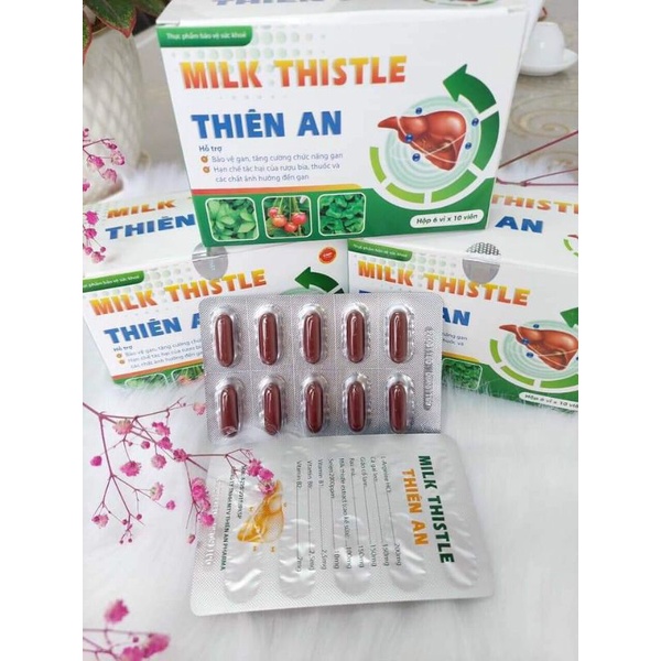 MILK THISTLE THIÊN AN ..GIẢI ĐỘC GAN