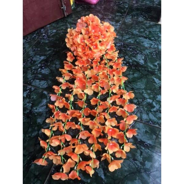 Chùm rủ tú cầu trang trí góc treo tường, ban công