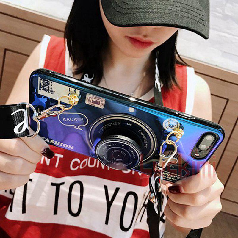 Ốp lưng hình máy ảnh 3D cho điện thoại OPPO Realme X X Lite U1 3 3 Pro 2 2 Pro C2 C1 1 A71 A73