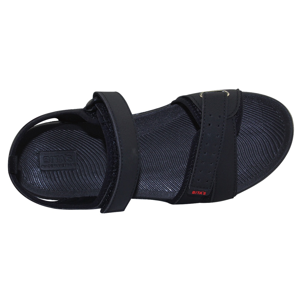 Sandal đế bằng nam Bita's SPS.140 (Đen + Navy + Xám)