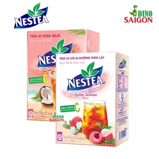 Combo 2 hộp trà nestea vị hoa quả và vải & hương hoa lài