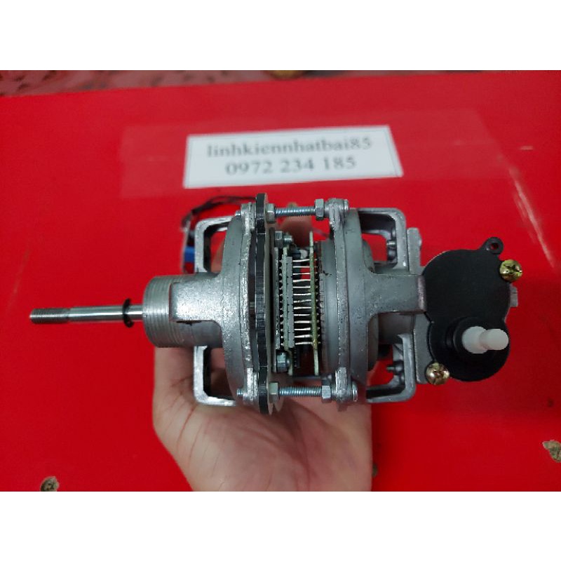 Đầu quạt D.I.Y 15w không chổi than chạy ắc quy,pin máy khoan,pin nlmt...