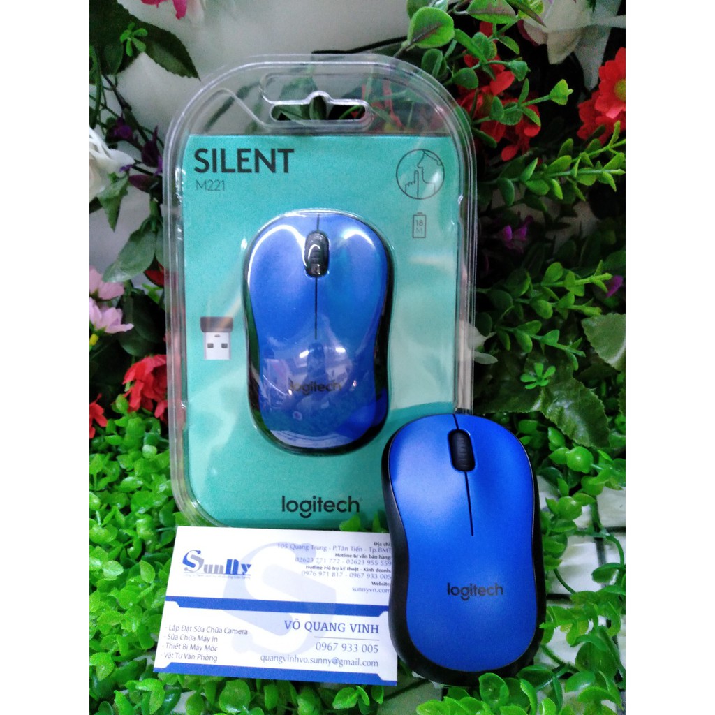 Chuột Máy Tính Không Dây M221