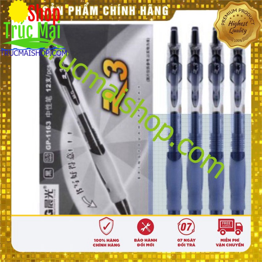 Bút bi nước chính hãng M&amp;G GP1163(1 bút) ✅ Hàng chính Hãng M&amp;G