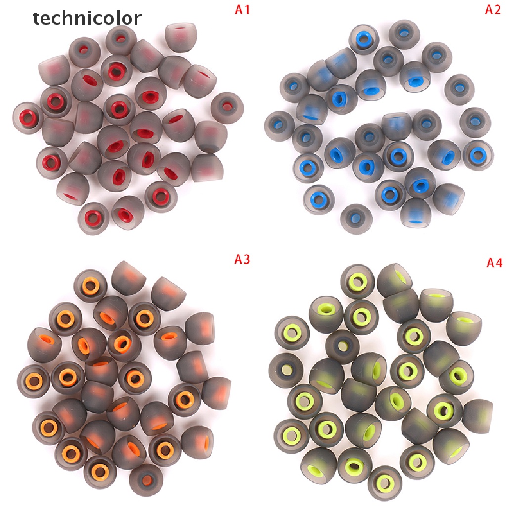 Set 30 Nút silicone Bọc Đầu Tai Nghe Chống Ồn