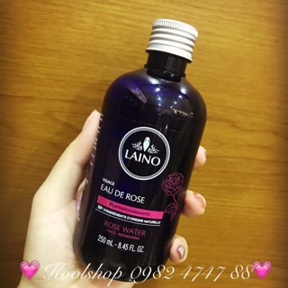 NƯỚC HOA HỒNG PHÁP DA NHẠY CẢM LAINO EAU DE ROSE 250ML HƯƠNG HOA HỒNG🌹🌹🌹