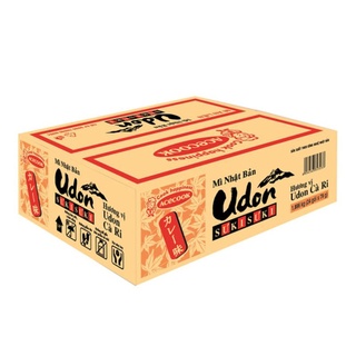 Thùng mì vị Udon Nhật Bản của Acecook nước/trộn