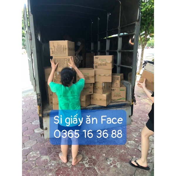 Giấy vệ sinh Face cao cấp 10 cuộn 140g 4 lớp
