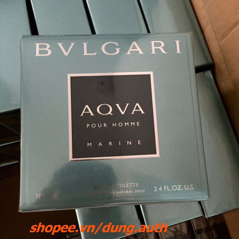 Nước Hoa Nam 100Ml Bvlgari Aqva Pour Homme Marine