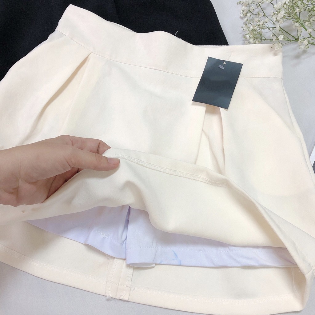 Chân váy chữ a xếp ly HÌNH THẬT MAU2805204