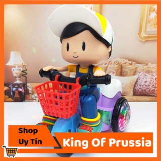 [Sale Sập Sàn] Đồ Chơi Bé Lái Siêu Xe Stunt Tricycle - King Of Prussia