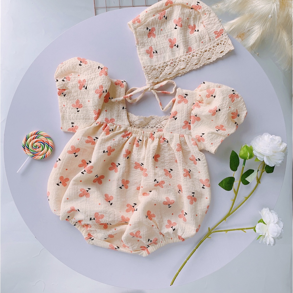 set bodysuit cho bé gái (5-11kg) - BABYSTORE88- bộ body SƠ SINH thiết kế cao cấp cho bé từ 0- 2 tuổi ( v45)