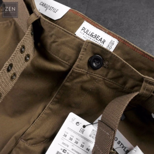 Quần Short túi hộp Pull n Bear