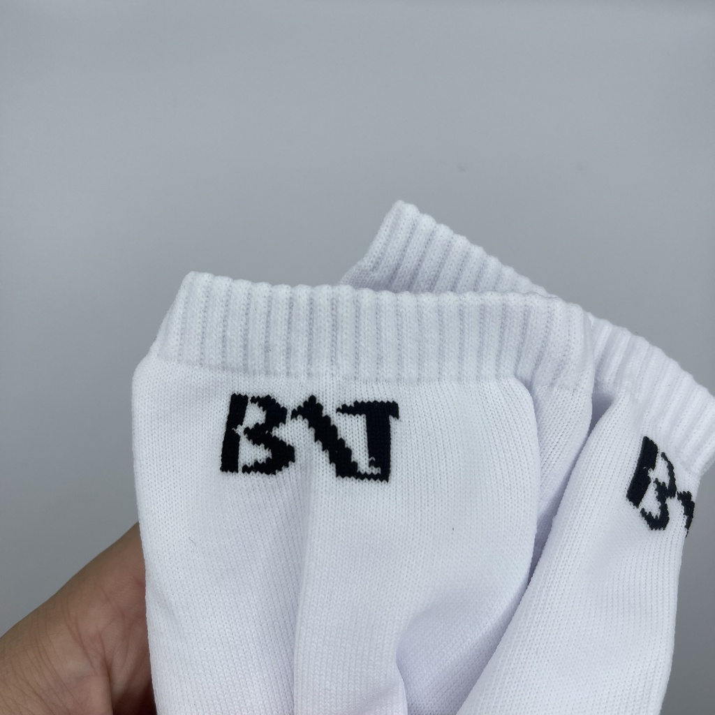 Tất lười nam nữ vớ hài cổ ngắn BAT STORE chất cotton kháng khuẩn,khử mùi chống hôi chân