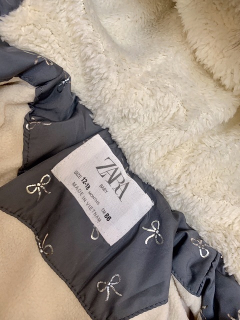 Áo Phao Za.ra cho bé gái