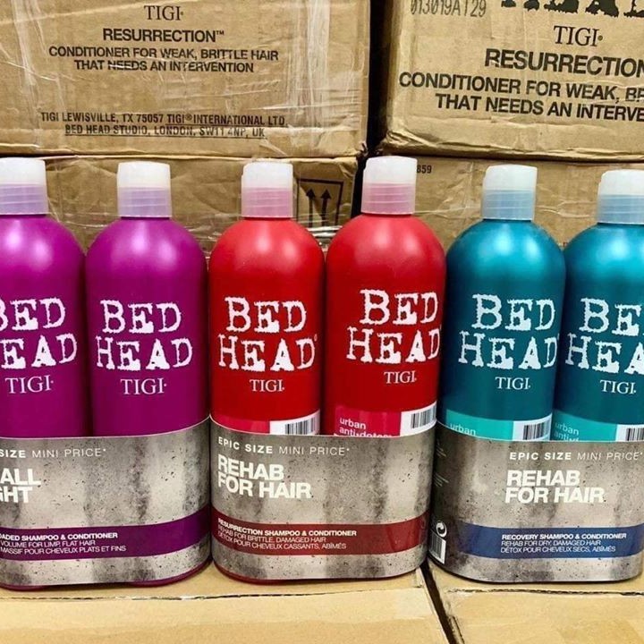 TIGI XANH / ĐỎ / TÍM - Bộ Gội Xả Tigi - Dầu Gội Đầu Tigi