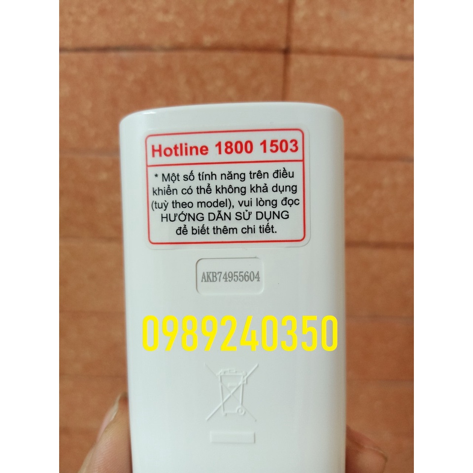 Điều khiển remote điều hòa máy lạnh LG mới chính hãng