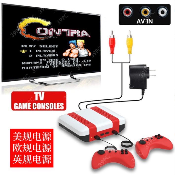 Máy Game Tuổi Thơ NES 620 Trò Chơi Huyền Thoại Sẵn 2 Tay Cầm 4 Nút | BigBuy360 - bigbuy360.vn