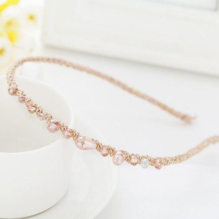 Cài tóc đính đá lấp lánh phong cách Hàn Quốc