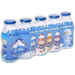 Sữa chua uống Calpis mini đủ vị lốc 5 hộp 80ml