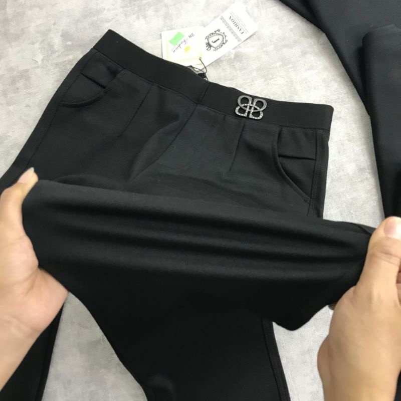 QUẦN LEGGING TRUNG NIÊN PHOM ĐẸP CHẤT UMI CÓ BIGSIZE (ảnh thật tự chụp)