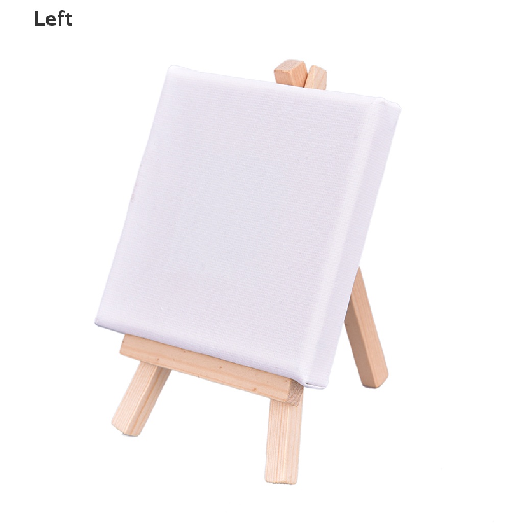 Tranh Vải Canvas Mini 10Cmx10Cm Khung Gỗ Độc Đáo Thú Vị Cho Bé