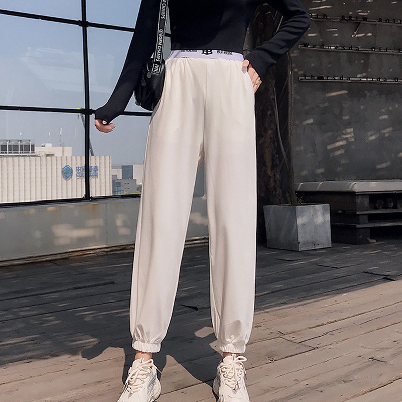 Quần legging thể thao chất liệu co giãn thoải mái