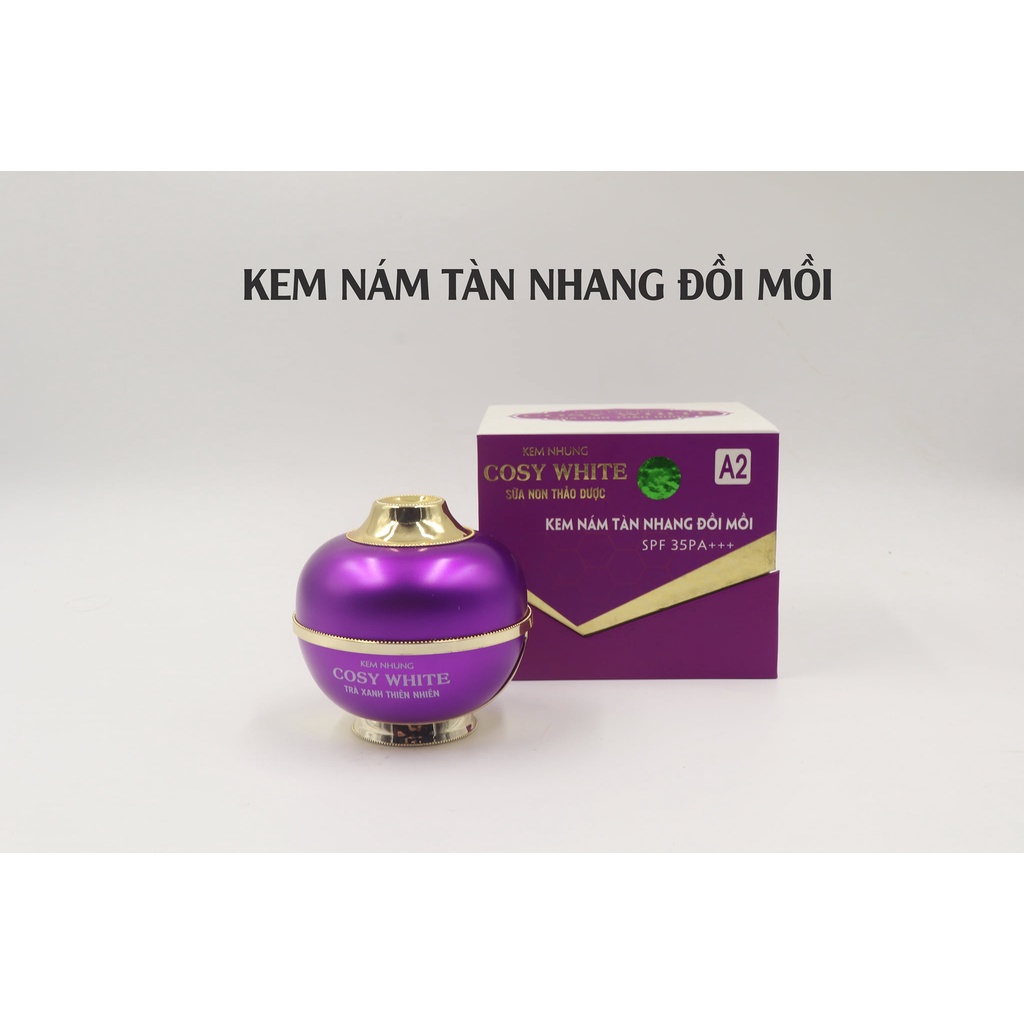 KEM NHUNG NÁM TÀN NHANG ĐỒI MỒI COSY WHITE A2 45G