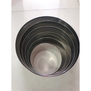 Khuôn ring tròn, khuôn bánh lạnh, khuôn làm bánh mouse/ teramisu