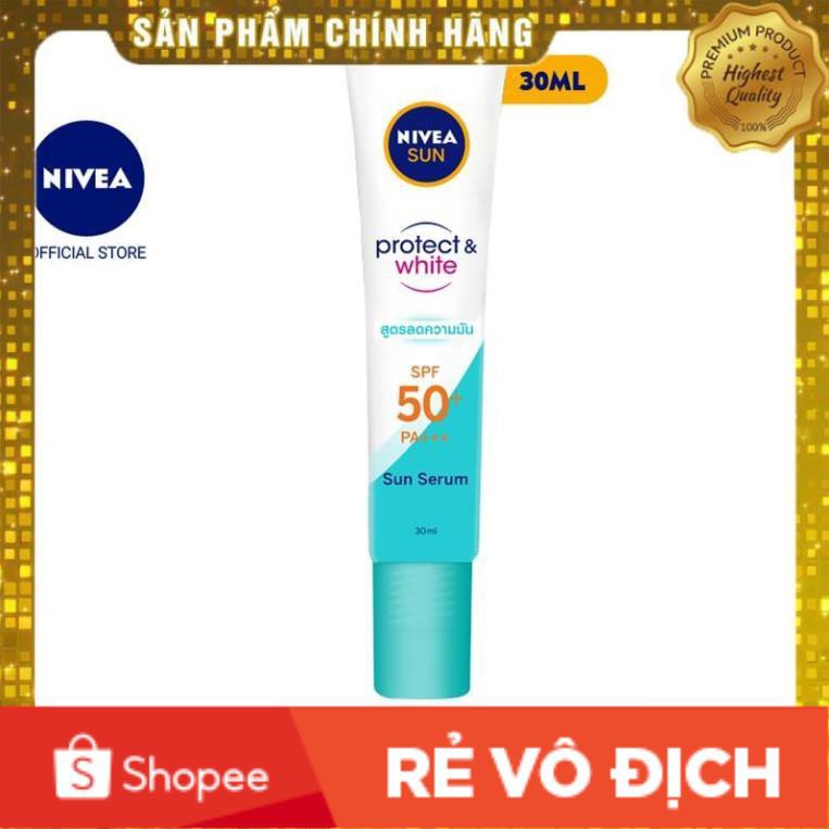 Tinh chất chống nắng NIVEA dưỡng trắng & kiểm soát dầu SPF50+ PA+++ (30ml) - 86060